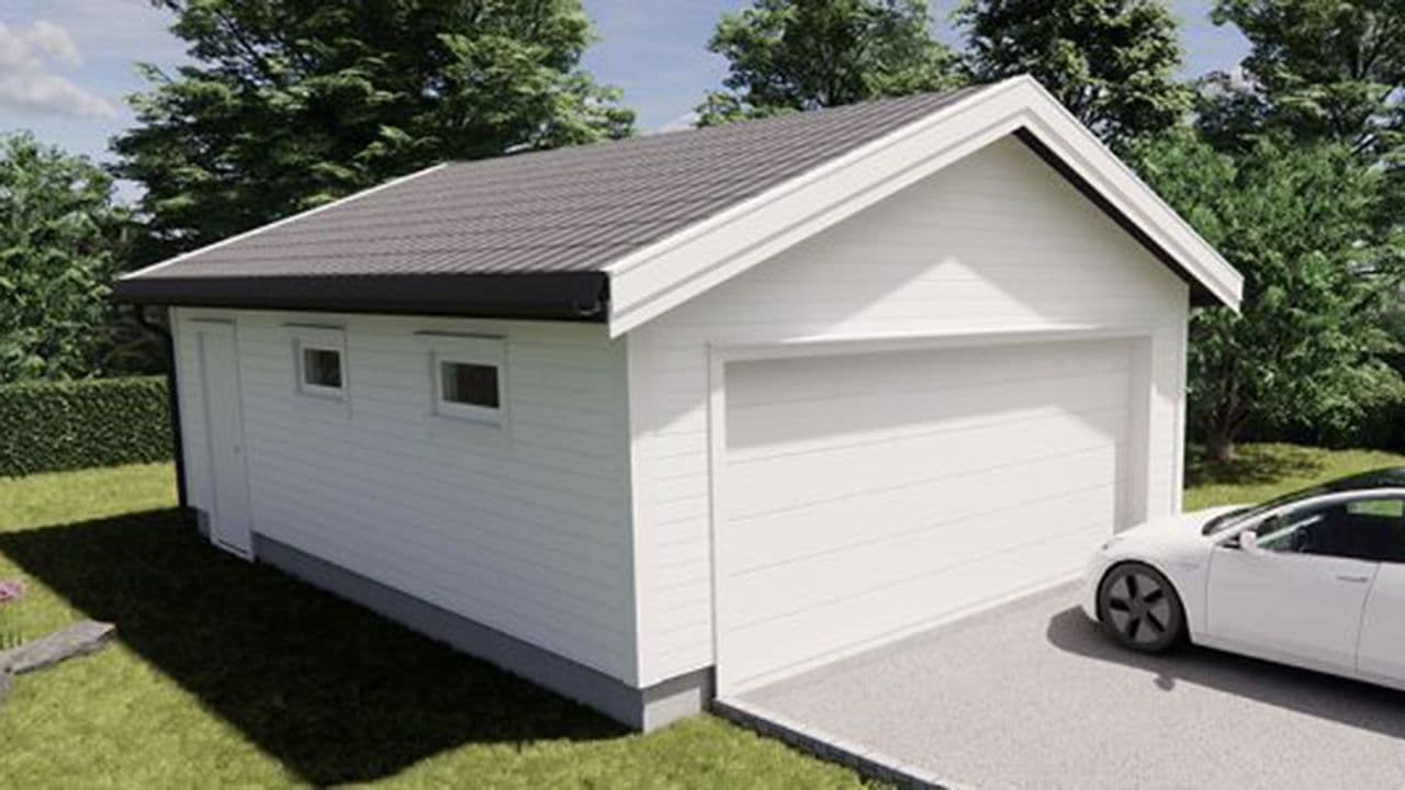 Garasje 4: Lang dobbelgarasje